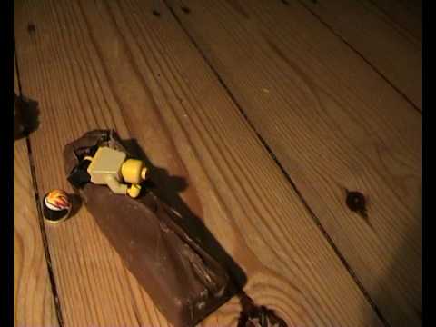 Mars V.S Snickers (lego and chocolate bar race)