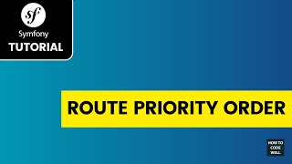 Download the video "Symfony tutorial - How to alter route priority order"