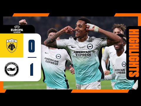 FC AEK Athens 0-1 FC Brighton & Hove Albion   ( Eu...