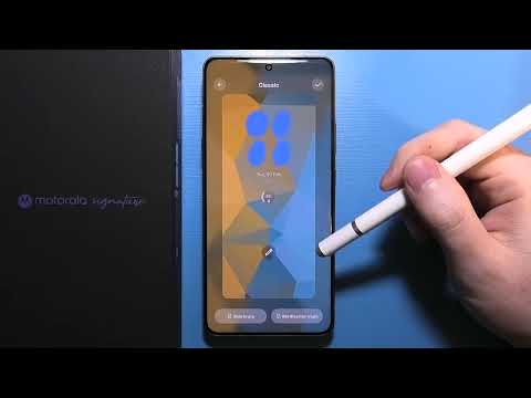Motorola Signature: How To Customize Lock Screen Style