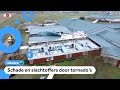 Dak van school geblazen door noodweer in Amerika