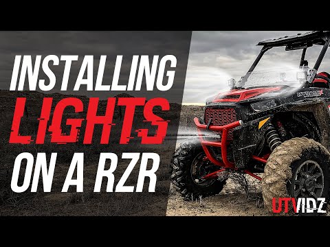 How To Install Lights on a RZR