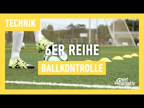 Fussballtraining: Die 6er-Reihe Teil 3 - Ballkontrolle - Technik