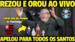 GREMISTA APELOU PRA TODOS OS SANTOS E REZOU, OROU PRA NÃO TOMAR DE 8 DO FLAMENGO