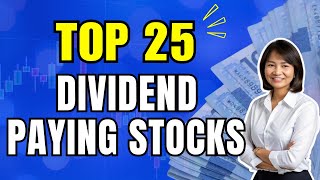 TOP 25 DIVIDEND Paying STOCKS in the Philippines / BEST Dividend Stocks 2024