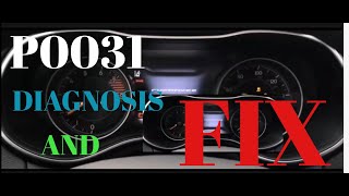 HOW TO FIX ANY CAR WITH A P0031 HO2S Heater Control Circuit Low  ERROR CODE- Fast and easy
