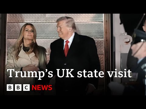 Video | LIVE: King Charles is hosting a state banquet at Windsor for US President Trump’s visit | BBC News