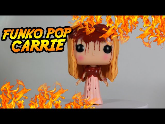 Vídeo relacionado con POP Carrie - Carrie Telekinesis #1247 [Bloody] Funko Figura de vinilo (incluye funda protectora de caja compatible), multicolor, 3.75 pulgadas