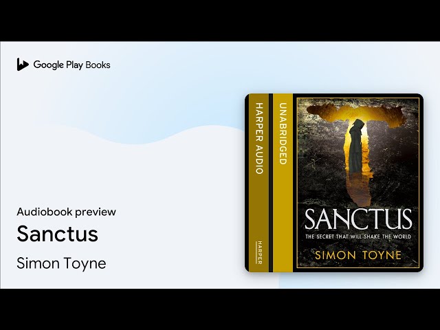 Vídeo relacionado con Sanctus: Un thriller trepidante (Sancti nº 1)