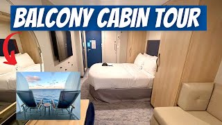 Wonder of the Seas Balcony Cabin Tour | Wonder of the Seas 2D Category Cabin Review