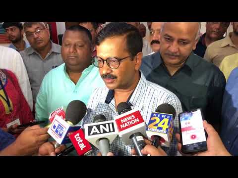 Delhi CM Arvind Kejriwal Briefs Media on the Launch of Door Step Delivery of Government Services