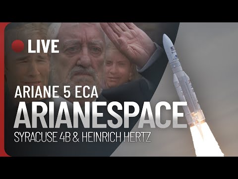 REPLAY LIVE 🔴 LANCEMENT DE LA DERNIÈRE ARIANE 5 D'ARIANESPACE : SYRACUSE 4B & HEINRICH HERTZ (FR) !