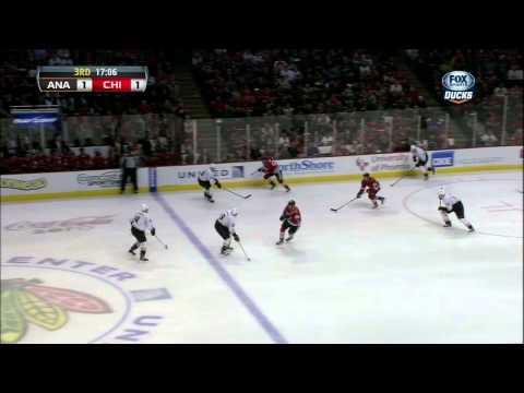 Patrick Kane PPG 1-1 Mar 29 2013 Anaheim Ducks vs Chicago Blackhawks NHL Hockey goal