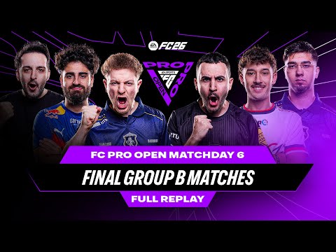 Finals Qualification On The Line! Manubachoore v Obrun and MORE | FC Pro Open 26 | Group B