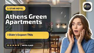 Athens Green Apartments - I Didn't Expect This | Athens, Greece⭐