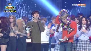 141126 圭賢 Kyuhyun 규현 - At Gwanghwamun 4TH WIN + ENCORE