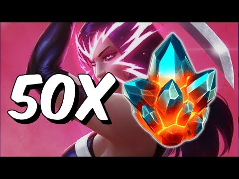 50x Premium Hero Crystal Opening - Marvel Contest Of Champions