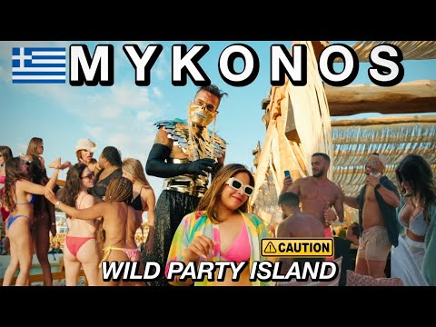 MYKONOS IS WILD! | GREECE'S PARTY ISLAND! 🇬🇷(MUST WATCH! + Best Beach Clubs)
