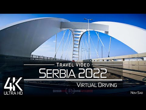 【4K 60fps】🇷🇸 3 ¾ HOUR RELAXATION FILM: 🚗 «Driving in Serbia (Europe)» Ultra HD 📺 UHD Ambient TV