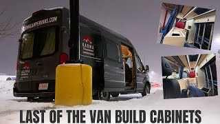 TRICKY PART Of This Whole VAN BUILD. How Is This Desk Gonna Work?
