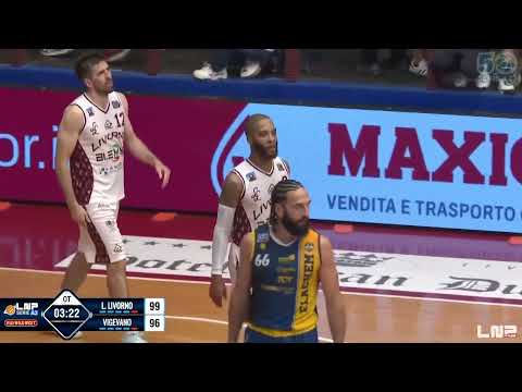 FINALE PAZZESCO A LIVORNO! Libertas Livorno - Elachem Vigevano | Playout Serie A2 2024/2025