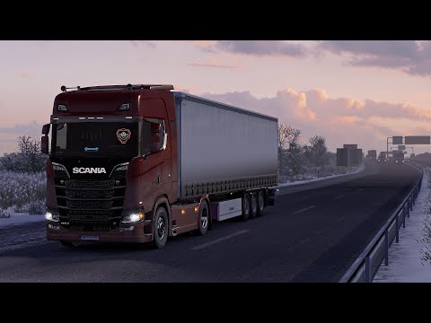 ETS2 1.39 - ProMods 2.51 - SCANIA S650 V8 - Trip: Niš - Brno