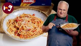 La verdadera Pasta Amatriciana: Olvídate de la carbonara por un día