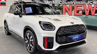 All NEW MINI Countryman JCW 2024 - FIRST LOOK, exterior & interior, PRACTICALITY