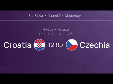 [UEFA Woman's U17 QUALIFICATIONS FOR EURO 2025]  CROATIA vs CZECHIA  8 Mar 2025 12:00 h