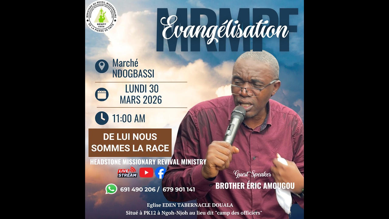 [ÉVANGÉLISATION] "DE LUI NOUS SOMMES LA RACE"| Fr Jean Marcel ERIC AMOUGOU EKOMAN