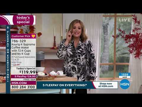 HSN | Fall Kitchen Essentials - Keurig 4th Anniversary 09.02.2022 - 01 AM