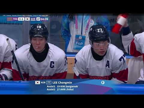 AWG KOR vs THA 2/08/2025 Chongmin Lee Goals and Assists