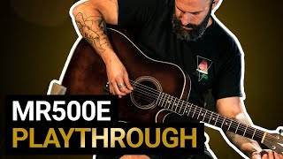 Video thumbnail for Hear The Cort MR500E Acoustic Guitar by Cort Guitars and Basses