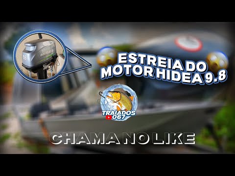 Estreia do motor hidea 9.8 do canal - Parte 1