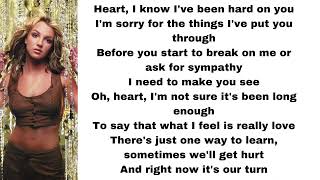 Britney Spears - Heart (lyrics)