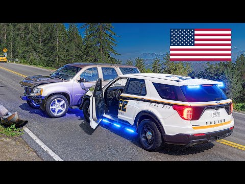 American Police Chases #3 - BeamNGTV