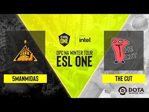Dota2 - 5manmidas vs. The Cut - Game 1 - DPC NA Winter Tour - ESL One