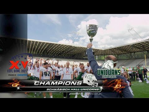 CEFL Bowl 2021: SWARCO Raiders Tirol vs. Schwäbisch Hall Unicorns -  the big plays