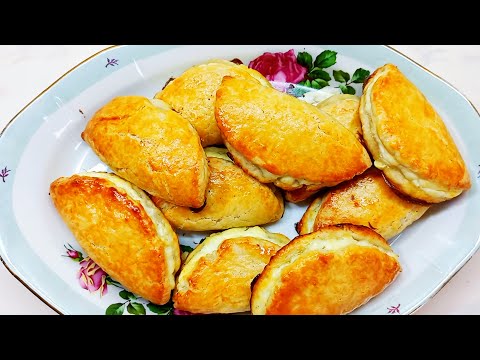 Sochniki (sochni) - tender cottage cheese in shortcrust pastry! Incomparable taste! Cook at home!