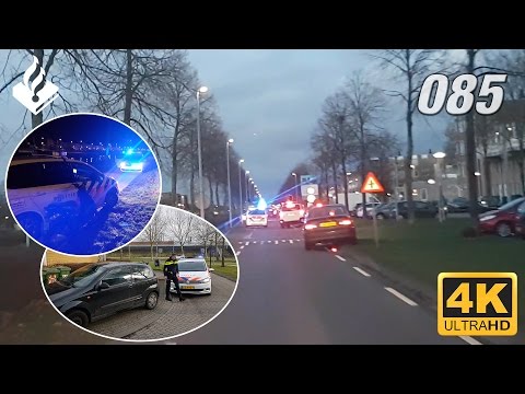 Politie achtervolging. Dienst samen met de politiestudent👮. Deel 1. 4K