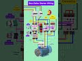 Star Delta Starter Wiring Diagram Explained 3 Phase Motor Shorts Tech Automation Star Delta