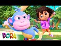 Dora And Boots Play Bouncy Baseball ️ Full Scene Dora Friends