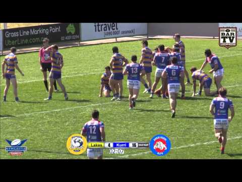 2015 Real NRL - Under 19's Elimination Semi Final - Lakes v Kurri Kurri Highlights