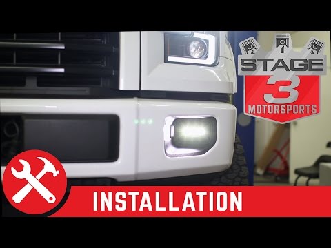 2015-2017 F150 Putco Luminix High Power LED Fog Lights Install