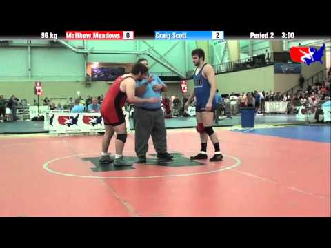Matthew Meadows vs. Craig Scott at 2013 ASICS University Nationals - FS