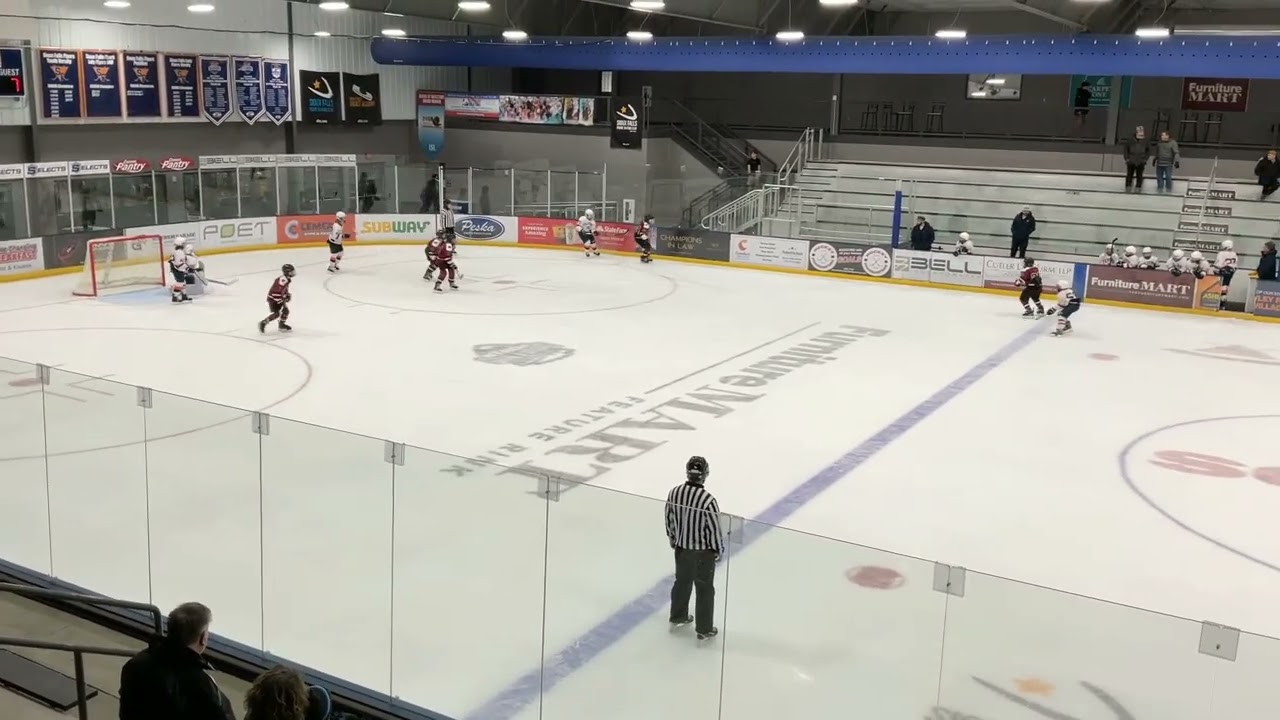 Game 22 Fairmont 7-4: Ashton scores with John on the assist