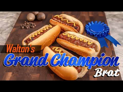 Grand Champion Brats - How to Make the Best Bratwurst Ever at Home