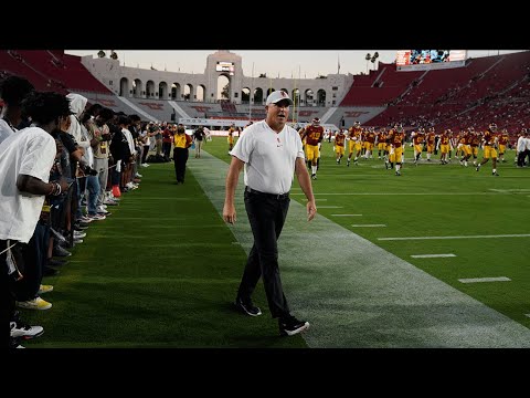 USC fires football coach Clay Helton 2 games into 7th season in charge | ABC7