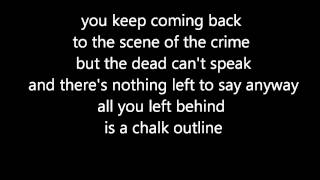 Three Days Grace - Chalk Outline (official lyrics video)