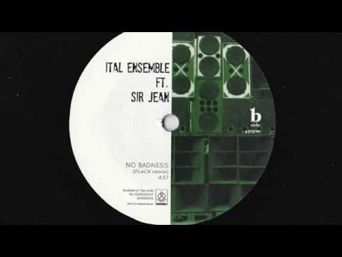 The Ital Ensemble Ft. Sir Jean ‎– No Badness / No Badness [FLeCK Remix]
